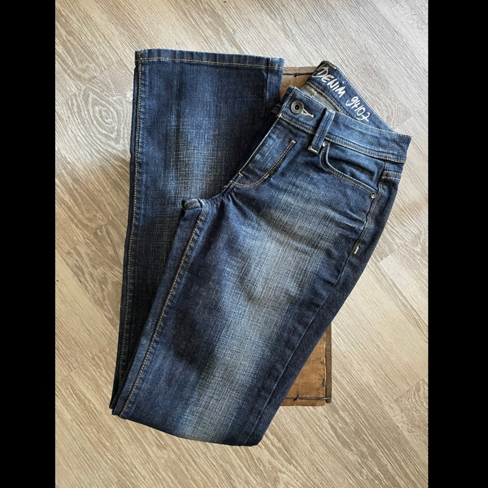 ESPRIT/DENIM 94107 Bootleg Low-Rise Jeans (NWOT)